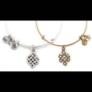 Alex and Ani Endless Knot Bracelet ROSE GOLD